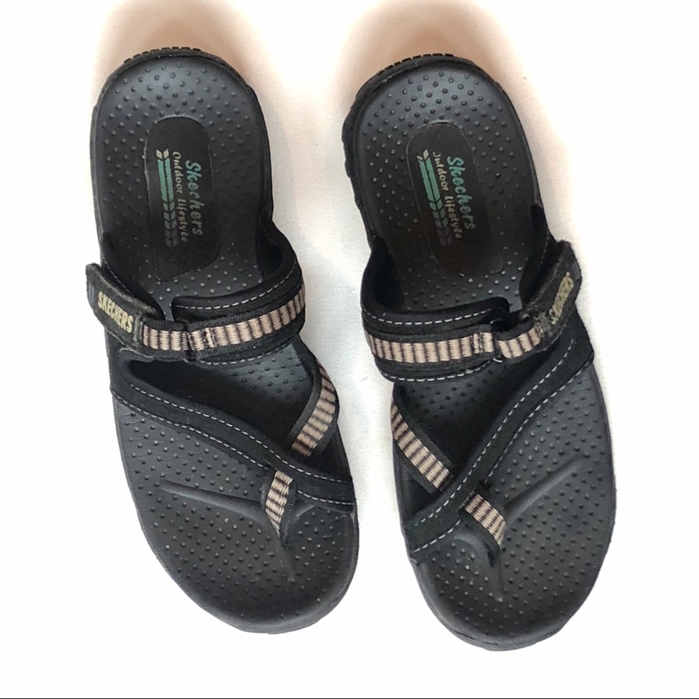 Sandals, Skechers, Sporty, Adjustable Strap, Sz 8